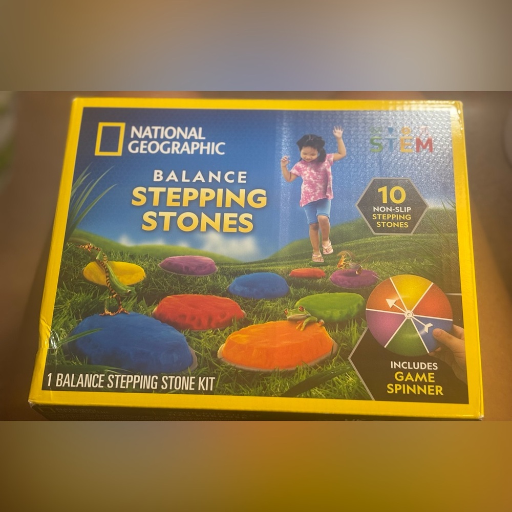 National Geographic Multilingual Stepping Stones Kit